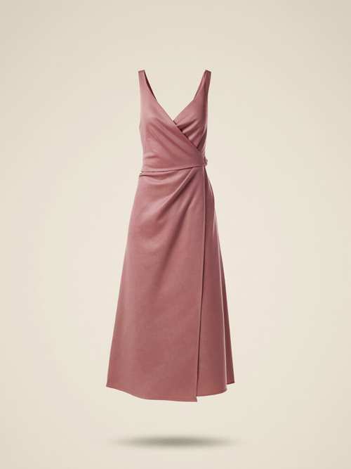 Wickelkleid Aurel in Altrosa