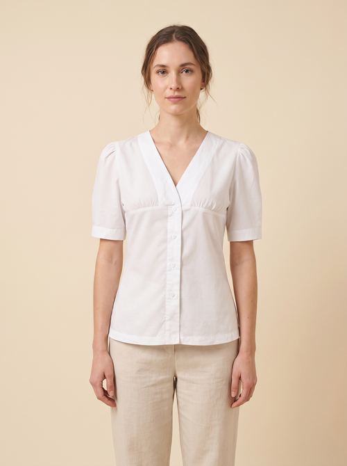 Blusenshirt Elin in Weiß